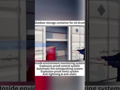 屋外化学品の貯蔵容器に何が保管できるのか?