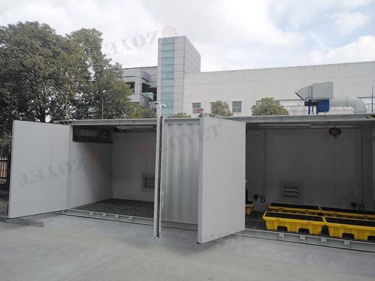 化学物料の貯蔵容器 短期持ち運び可能な貯蔵装置