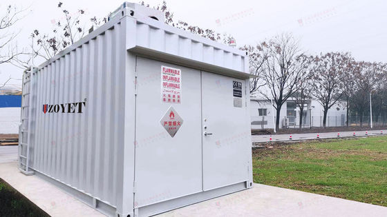 Q235B 太陽光発電の輸送コンテナ 20 フィート高の立方体サイドドアコンテナ