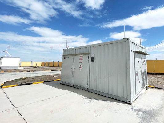 オーダーメイド 屋外電池充電容器 高強度 耐火性 素材 そして インテリジェント 温度制御システム