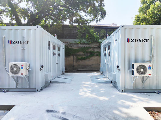 過酷な環境向け 40フィート 屋外バッテリー充電コンテナ (耐候性)