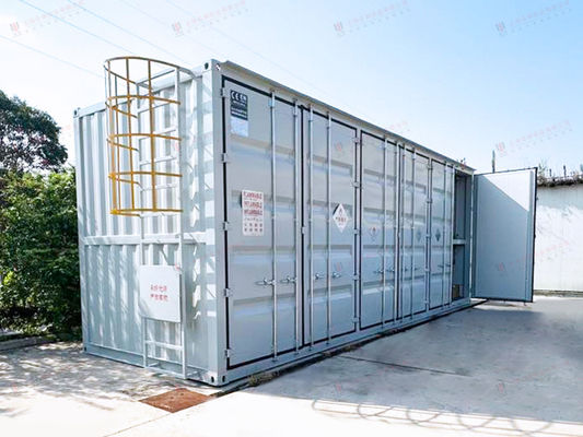 ISO 標準 20Ft 電気暖房システム付き 熱したビツン貯蔵タンク